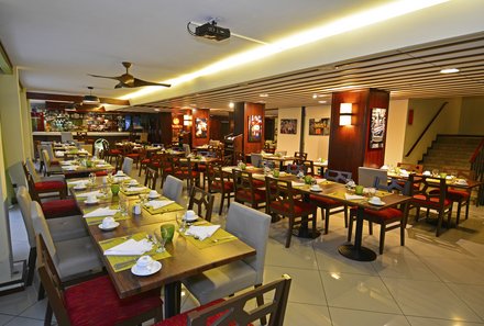 Costa Rica for family individuell - Costa Rica zum Bestpreis - Auténtico Hotel San José - Restaurant