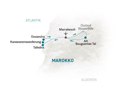 Marokko mit Kindern - Marokko for family Summer - Reiseroute Marokko 2022