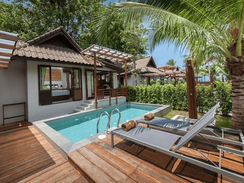 Asien Familienreisen - Peace Resort Zimmer mit eigenem Pool