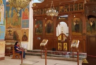 Jordanien Rundreise mit Kindern - Madaba St. George Kirche