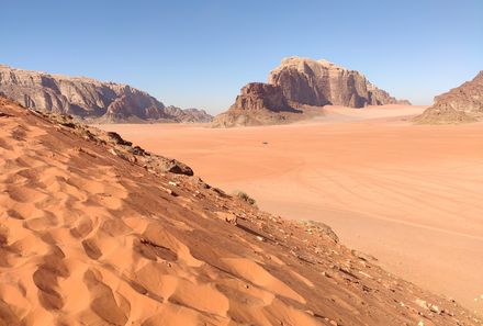 Reisebericht Jordanien Rundreise mit Kindern - Wüstenabenteuer Wadi Rum