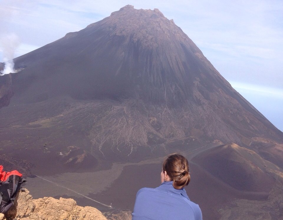 Kapverden mit Kindern - Familienurlaub Kapverden - Blick auf den Pico de Fogo
