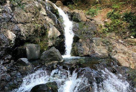 Panama mit Kindern - Panama Urlaub mit Kindern - Kratertour - El Valle de Anton - Wasserfall