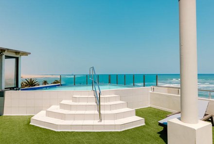 Namibia for family - Beach Hotel Swakopmund - Pool