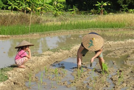 Laos und Vietnam Familienreise - Laos und Vietnam Reise mit Kindern - Leben auf dem Land