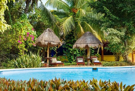 Mexiko for family individuell - Hotel Villas HM Paraiso del Mar - Poolansicht