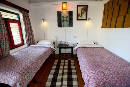 Nepal for family - Ghandruk Lodge - Zimmer