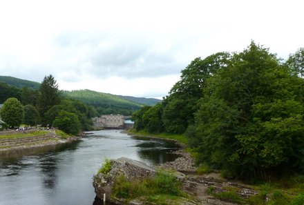 Schottland Familienreise - Schottland mit Kindern - Pitlochry Landschaft