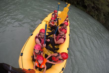 Slowenien Familienreise - Slowenien for family - Bled Rafting