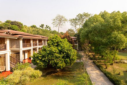 Nepal for family - Familienreise Nepal - Jagatpur Lodge Anlage