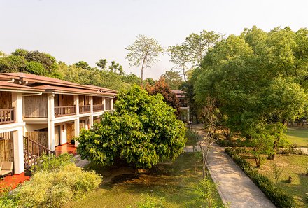 Nepal for family - Familienreise Nepal - Jagatpur Lodge Anlage