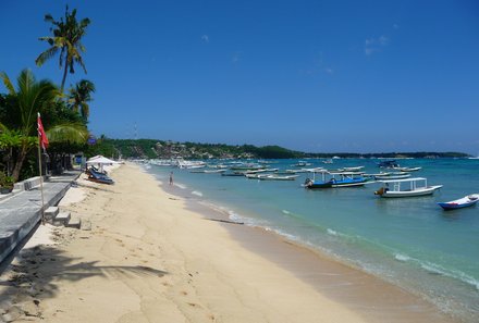 Bali Familienreise - Bali for family - Jungut Batu Strand auf Nusa Lembongan