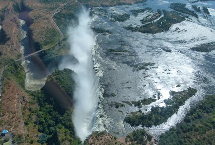 Botswana Familienreise mit Kindern - Botswana Fly-In-Safari individuell - Viktoria Wasserfälle