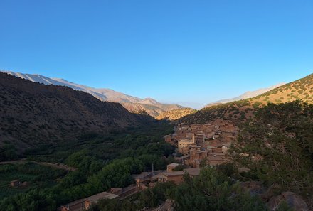 Marokko Familienurlaub - Eco Lodge Ait Bouguemez Unterkunft Tal