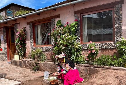Peru Familienreise - Peru Teens on Tour - Einheimische - Llachon