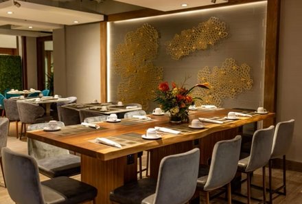 Ostkanada for family - Ostkanada Familienreise mit Kindern - Holiday Inn Toronto Downtown Centre - Schickes Restaurant