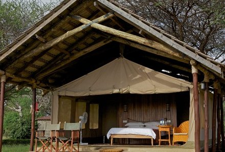 Kenia Familienreise - Kenia Family & Teens - Tsavo Ost Nationalpark - Ashnil Aruba Lodge - Zelt