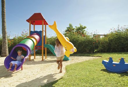 Südafrika Familienreise - Garden Route for family - Mauritius Verlängerung - Shanti Maurice Resort & Spa - Kinderspielplatz