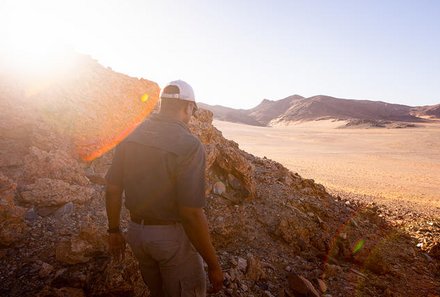 Namibia Deluxe Familienreise individuell - Sossusvlei - Wanderwege und Sonnenuntergang
