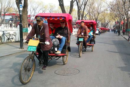 China mit Kindern - China for family - Rikschafahrt