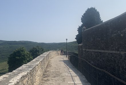 Kroatien mit Kindern - Kroatien for family - Motovun - Stadtmauer