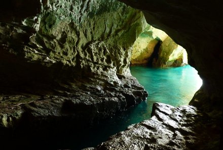Israel mit Kindern - Israel Teens on Tour - Roshhanikra Höhle