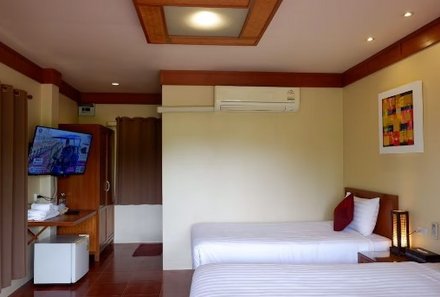 Thailand Familienreisen - Thailand Family & Teens - Uthai Thani - Uthai River Lake Resort - Zimmer