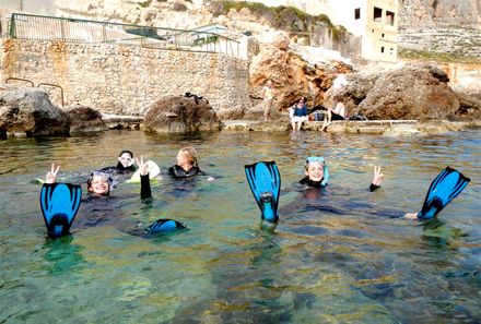 Malta Familienreise - Malta for family - Sea Level Traversing