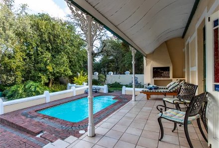 Familienreise Garden Route - Familiensafari zum Bestpreis - Evergreen Lodge - Außenpool