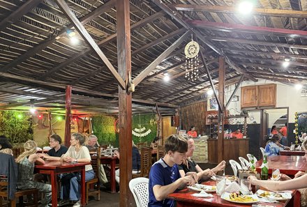 Familienreise Galapagos und Ecuador - Galapagos Family & Teens - Abendessen Puerto Villamil