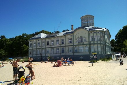 Baltikum for family - Jurmala - Strand mit Familie