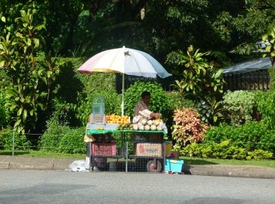 Sri Lanka mit Kindern - Straßenstrand