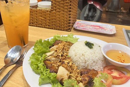 Vietnam Familienreise - Vietnam for family individuell - Reis mit Orangensaft