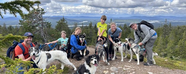 Schweden for family - Wildact Adventure -  Husky-Trekking