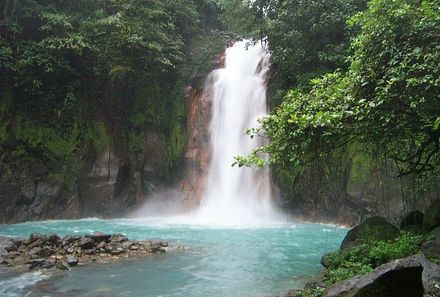 Costa Rica mit Jugendlichen - Wasserfall