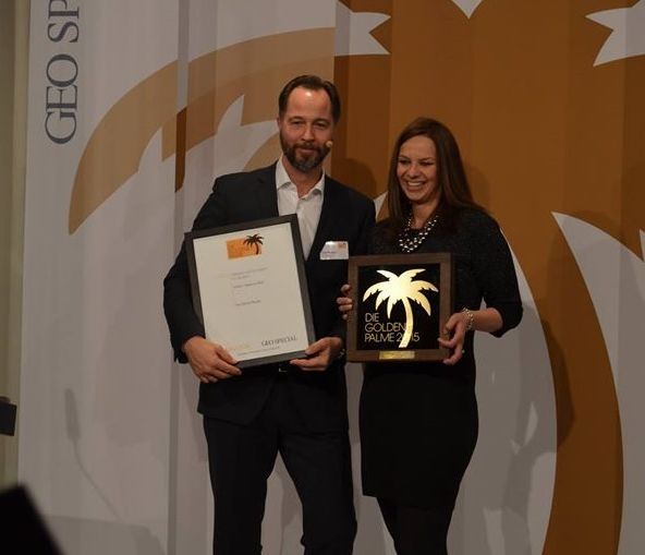 Fernreisen mit Kindern - Nadja Albrecht mit Goldener Palme