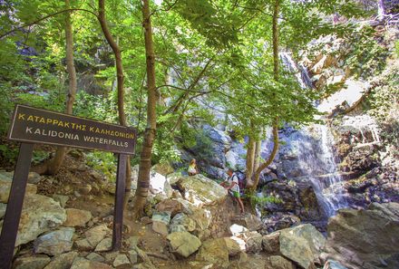 Zypern Familienreise - Zypern for family - Wanderung zu den kaledonischen Wasserfällen