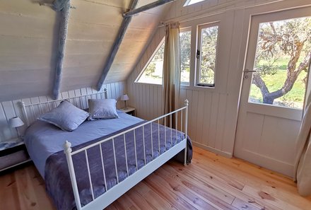 Algarve for family - Familienreise Algarve mit Kindern - Aqua Ventura Eco Lodge - Zimmer mit Gartenblick