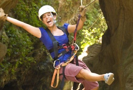 Familienurlaub Costa Rica - Costa Rica for family - Zipline