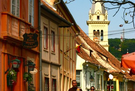 Rumänien mit Kindern - Landleben Rumänien - Altstadt