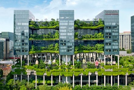 Bali for family deluxe - Familienreise Bali mit Kindern - Parkroyal Collection Marina Bay - Hotel mit Gartenkonzept
