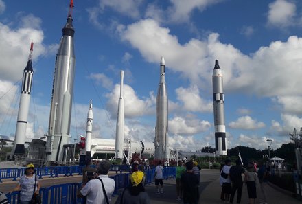 Florida Rundreise mit Kindern - Florida for family individuell - Kennedy Space Center - Raketen