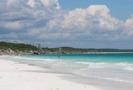 Mexiko Familienreise - Mexiko for family - Tulum Strand