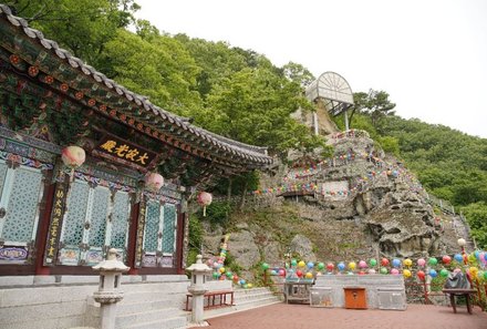 Südkorea for family - Golgulsa-Tempel - Eingang