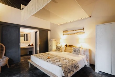Bali for family deluxe - Familienreise Bali mit Kindern - Indiana Kenanga - Bett 