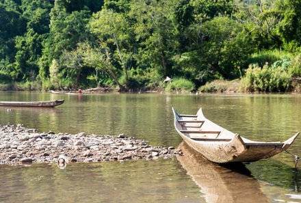 Laos und Vietnam Familienreise - Laos und Vietnam Reise mit Kindern - Nam-Khan-Fluss