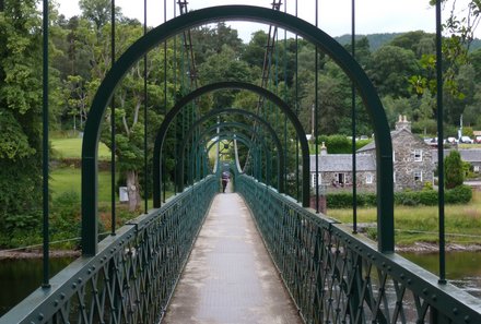 Schottland Familienreise - Schottland mit Kindern - Pitlochry Brücke