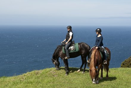 Azoren Family & Teens - Reitausflug - Aussicht auf das Meer