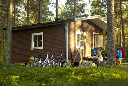 Schweden Familienreise - Schweden for family Komfort - Ferienhütte Granö 