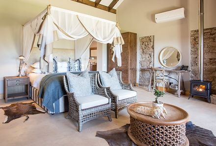 Familienreise Garden Route - Garden Route for family individuell - Botlierskop Private Game Reserve - Zimmer